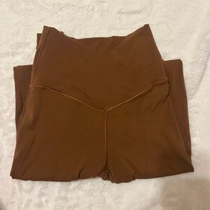 Aerie Brown flare Leggings